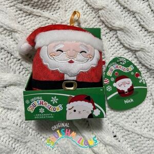Squishmallows Nick the  Santa Claus Plush